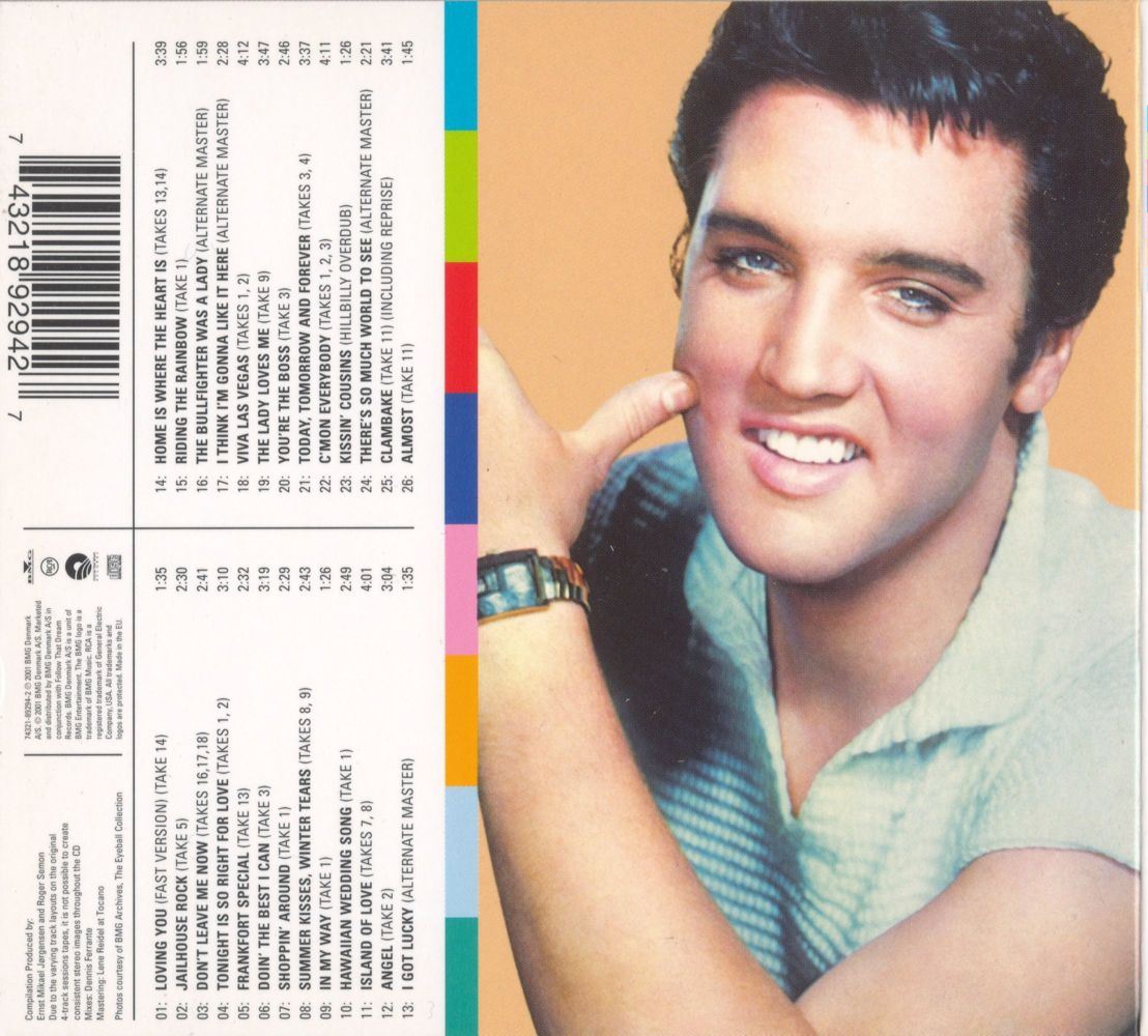 Elvis Presley  Silver Screen Stereo : Back